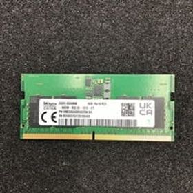 中古 PC5-44800 8GB ノート用(DDR5-5600) 177980 状態： Bランク