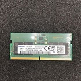 中古 PC5-44800 8GB ノート用(DDR5-5600) 177980 状態： Bランク