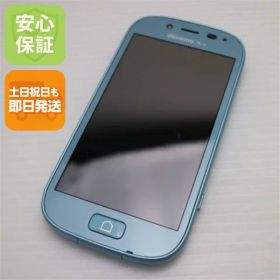 【中古】 美品 F-06F らくらくスマートフォン3 エアーブルー 安心保証 即日発送 スマホ FUJITSU DoCoMo 本体 白ロム 土日祝発送OK