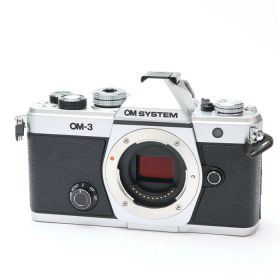 【中古】 《美品》 OM SYSTEM OM-3 ボディ シルバー [ デジタルカメラ ]