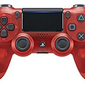 【中古】ワイヤレスコントローラー (DUALSHOCK 4) レッド・クリスタル