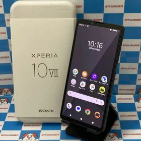 【中古】即日発送可Xperia 10 VII 128GB チャコールブラック XQ-FE44 SIMフリー