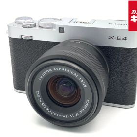 【中古】 【並品】 フジフイルム X-E4 XC15-45mmレンズキット シルバー 【ミラーレス一眼】 【6ヶ月保証】