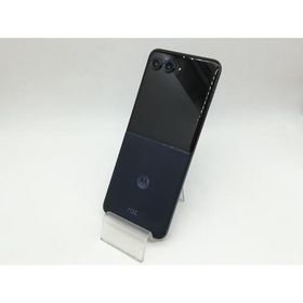 【中古】MOTOROLA SoftBank 【SIMフリー】 motorola razr 50 ultra ミッドナイトブルー 12GB 256GB【秋葉本店】保証期間１ヶ月【ランクA】