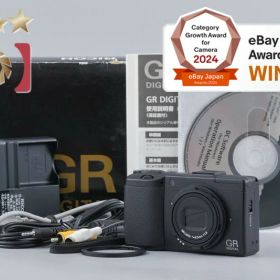【中古】RICOH リコー GR DIGITAL III コンパクトデジタルカメラ シャッター回数僅少 元箱付き