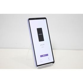 スマートフォン 本体 Xperia 10 V SOG11 SONY au SIMフリー 残債なし 128GB パープル