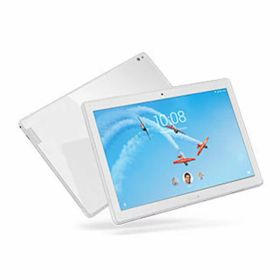 【中古】【安心保証】 Lenovo Tab P10 ZA450125JP[64GB] SIMフリー スパークリングホワイト