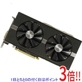 【1日と5.0のつく日、18日はポイント3倍！】【中古】SAPPHIRE NITRO+ RADEON RX 580 8G GDDR5 OC PCIExp 8GB 11265-01-20G