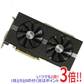 【1日と5.0のつく日、18日はポイント3倍！】【中古】SAPPHIRE NITRO+ RADEON RX 580 8G GDDR5 OC PCIExp 8GB 11265-01-20G