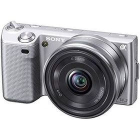 中古 1年保証 美品 SONY NEX-5 16mm 薄型広角レンズキット シルバー [NEX-5A]
