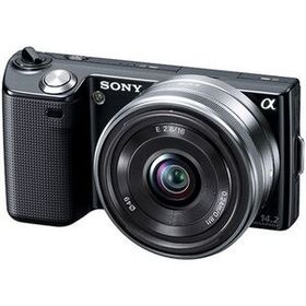 中古 1年保証 美品 SONY NEX-5 16mm 薄型広角レンズキット ブラック [NEX-5A]