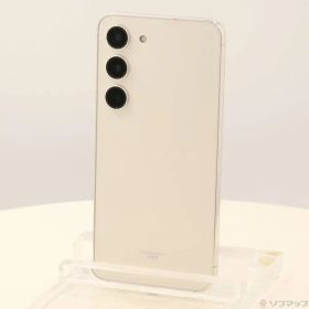 ソフマップ 〔中古品〕 Galaxy S23 256GB クリーム SCG19 au SIMフリー【349】