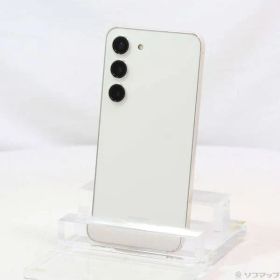ソフマップ 〔中古品〕 Galaxy S23 256GB クリーム SCG19 au SIMフリー【371】