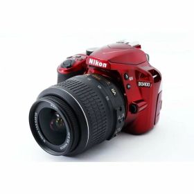 【中古】 ニコン Nikon D3400 レンズキット レッド 美品 当店保証30日間 人気 ミラーレス 一眼レフ 交換レンズ カメラ
