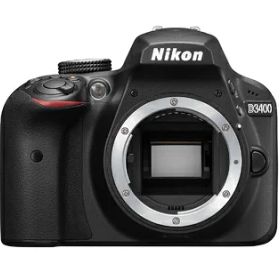 【中古】 Nikon デジタル一眼レフカメラ D3400 ボディー ブラック D3400BK