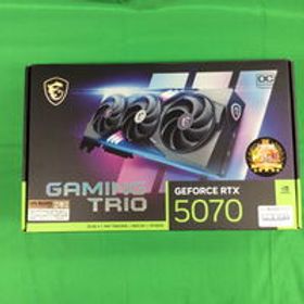 中古 MSI GeForce RTX 5070 12G GAMING TRIO OC (RTX5070 12G) 176908 状態： Aランク