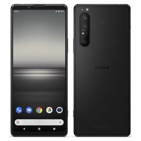 【中古】【安心保証】 Xperia 1 II XQAT42[256GB] SIMフリー フロストブラック