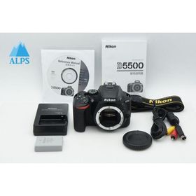 美品 Nikon ニコン D5500 ボディ デジタル一眼レフカメラ 260309aj【アルプスカメラ】