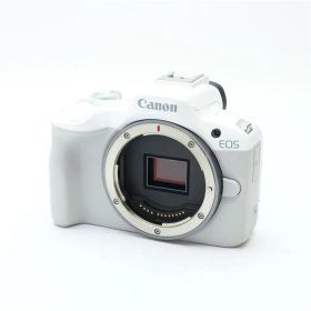 【中古】 《美品》 Canon EOS R50 ボディ ホワイト [ デジタルカメラ ]