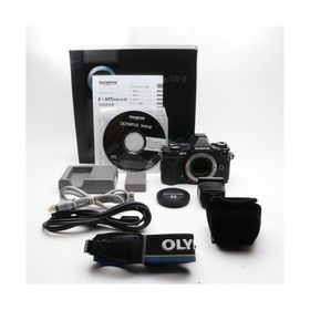 【シャッター回数：15000回】OLYMPUS OM-D E-M5 MarkII ボディー ブラック ミラーレス一眼 〔マイクロフォーサーズ マウント〕