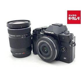 【中古】 【良品】 オリンパス OM-D E-M10 MarkIV EZダブルズームキット ブラック