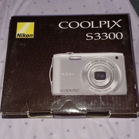 Nikon coolpix s3300 デジタルカメラ シルバー