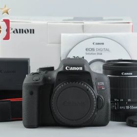 【中古】Canon キヤノン EOS Kiss X8i EF-S 18-55 IS STM レンズキット シャッター回数僅少 元箱付き
