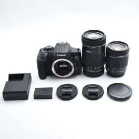 B#11243 Canon デジタル一眼レフカメラ EOS Kiss X8i ダブルズームキット EF-S18-55mm/EF-S55-250mm 付属 EOSKISSX8I-WKIT