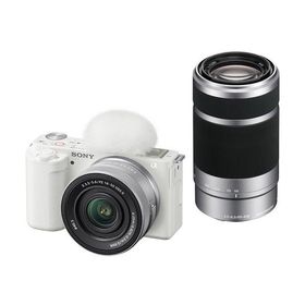 ソニー ZV-E10X W VLOGCAM α Eマウント ダブルズームレンズキット ホワイト
