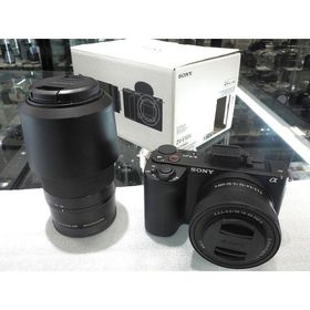 ソニー SONY ミラーレス一眼 VLOGCAM ZV-E10Y ダブルズームレンズキット
