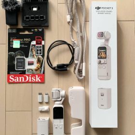 DJI Pocket 2 EXCLUSIVE COMBO＋マイク＋レンズ＋SD
