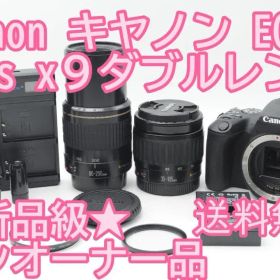 ▲ほぼ新品⑥▲新春初売りSALE▲ Canon EOS Kiss x9 ダブル