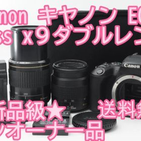 ☆新品級②☆卒業シーズンSALE☆ Canon EOS Kiss x9 ダブル