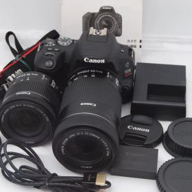 2254ショット！新品級 ★ Canon EOS Kiss X9i ダブルズームキット デジタル一眼レフカメラ