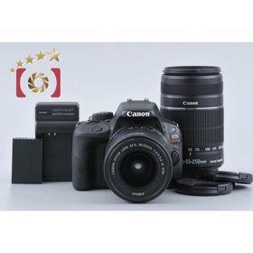 【中古】Canon キヤノン EOS Kiss X7 ダブルズームキット ブラック