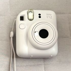 instax mini 12 ホワイト インスタントカメラ本体