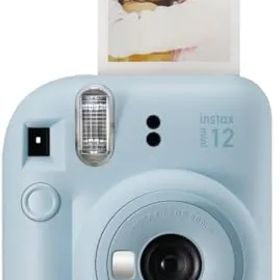 富士フイルム Instax Mini 12 インスタントカメラ - パステルブルーp