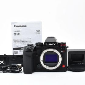 新品級 Panasonic LUMIX S1 II DC-S1M2 ボディ 充電器付き ARYM5763#3888