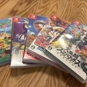 Nintendo Switch ソフト5本セット スマブラ/桃鉄/あつ森/他2本