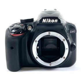ニコン Nikon D3400 ボディ ブラック デジタル 一眼レフカメラ 中古