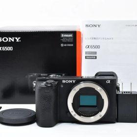 ショット数9239回 美品 SONY α6500 ILCE-6500 ボディ 元箱付き ARYM5782#731