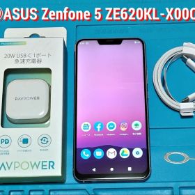 ㉚ASUS ZenFone 5 ZE620KL シルバーRAM:6GB