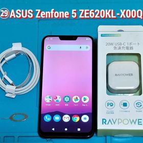 ㉙ASUS ZenFone 5 ZE620KL ブラック RAM:6GB