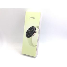 【未使用】Google Pixel Watch4 Wi-Fiモデル 41mm Champagne Gold アルミケース/Lemongrass アクティブ バンド【大宮東口】保証期間３ヶ月