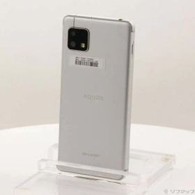ソフマップ 〔中古品〕 AQUOS sense4 lite 64GB シルバー SH-RM15 楽天 SIMフリー【198】