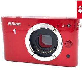 【中古】 【並品】 ニコン Nikon 1 J1 ボディ レッド
