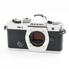 【中古】 《美品》 OM SYSTEM OM-3 ボディ シルバー [ デジタルカメラ ]