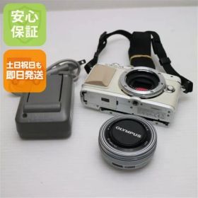 超美品 E-PL7 レンズキット ホワイト 即日発送 ミラーレス一眼 OLYMPUS 本体 土日祝発送OK 04000
