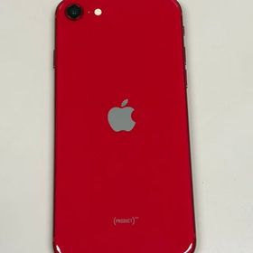 新品同様品 電池100% SIMフリー iPhoneSE(第２世代) 64GB レッド