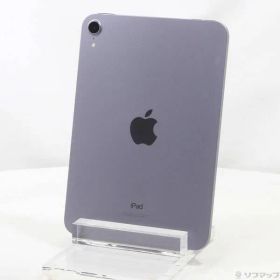 ソフマップ 〔中古品〕 iPad mini 第6世代 64GB パープル MK7R3J／A Wi-Fi【276】